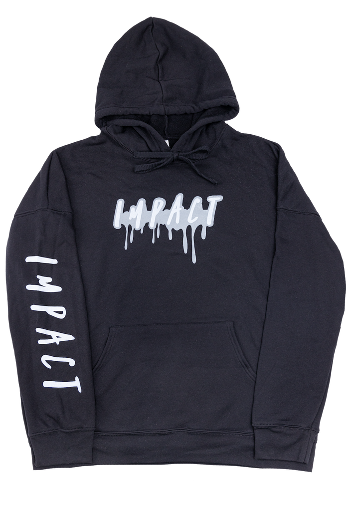 Black Fleece Hoodie - Impact Clothing LLC